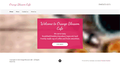 Desktop Screenshot of orangeblossomcafe.com